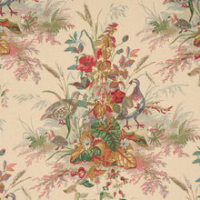 Load image into Gallery viewer, Set of Two Made to Order Schumacher Quail Meadow Side Drapery Panels