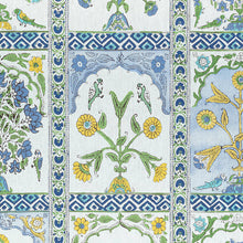 Load image into Gallery viewer, Set of Two Made to Order Thibaut Indian Panel Side Drapery Panels