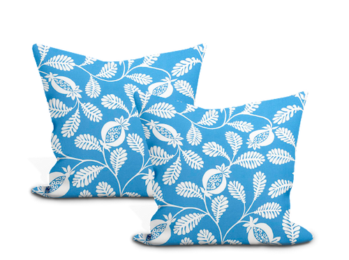 schumacher lanzadera pillow cover