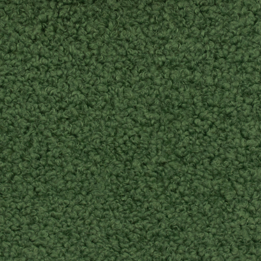 Grass Green Stain Resistant Heavy Duty MCM Boucle Upholstery Fabric