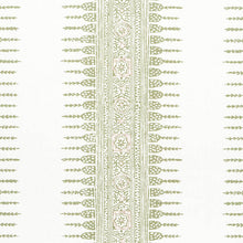 Load image into Gallery viewer, Set of Two Made to Order Thibaut Javanese Stripe Side Drapery Panels