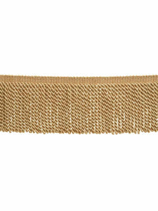 4.75" Wide Mustard Gold Tassel Bullion Fringe Trim