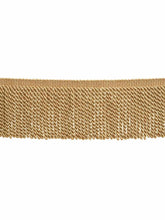 Load image into Gallery viewer, 4.75&quot; Wide Mustard Gold Tassel Bullion Fringe Trim