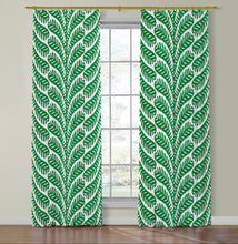 Load image into Gallery viewer, Set of Two Made to Order Thibaut Ginger Side Drapery Panels