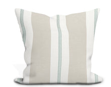 Load image into Gallery viewer, Thibaut Alden Stripe Embroidery Pillow