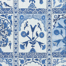 Load image into Gallery viewer, Set of Two Made to Order Thibaut Indian Panel Side Drapery Panels