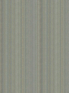 Navy Blue Aqua Cream Brown Stripe Upholstery Fabric