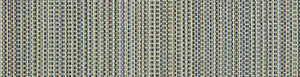 Navy Blue Aqua Cream Brown Stripe Upholstery Fabric