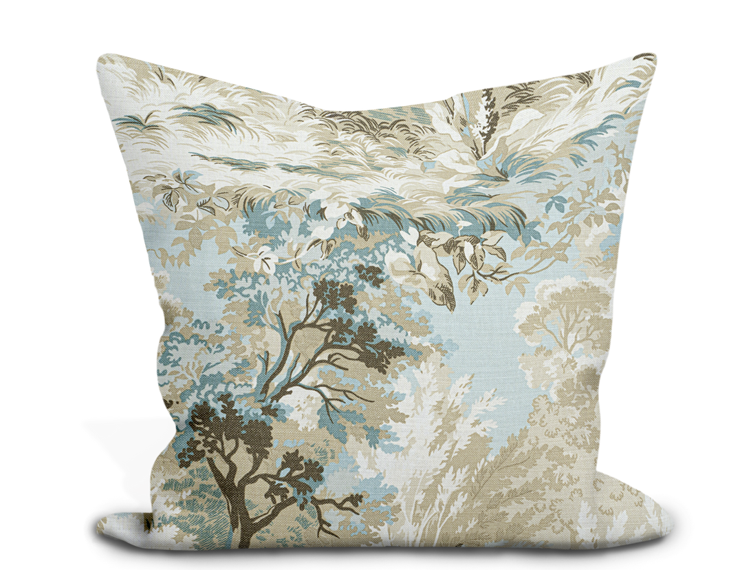 Thibaut Lincoln Toile Pillow