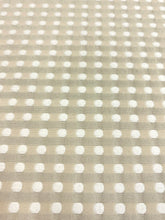 Load image into Gallery viewer, Waverly Button Up Linen Beige Cream Upholstery Drapery Fabric WHS 5205