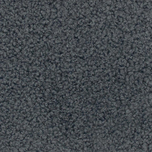 Charcoal Grey Stain Resistant Heavy Duty MCM Boucle Upholstery Fabric