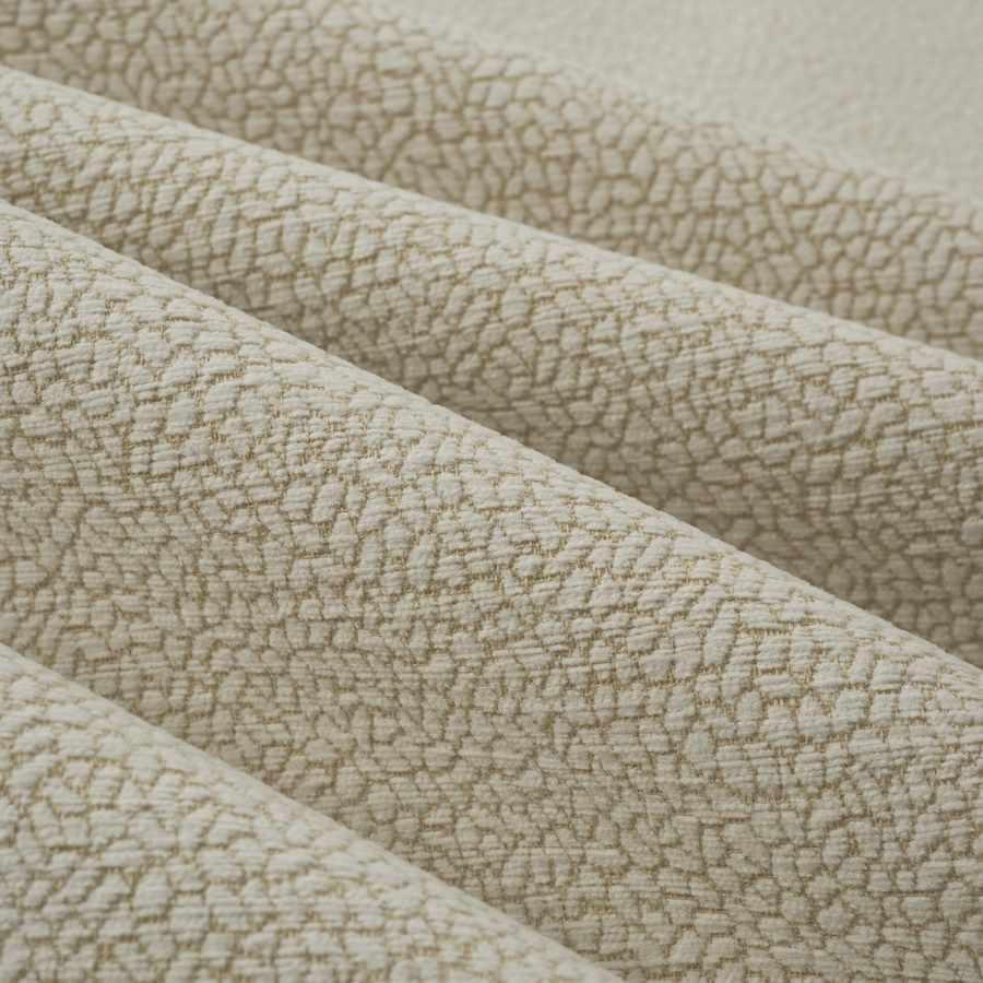 Crypton Stain Resistant Beige Cream Small Scale Abstract Chenille Upholstery Fabric FB