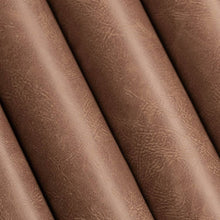 Load image into Gallery viewer, Performance Breathable Saddle Caramel Brown Faux Leather Upholstery Vinyl