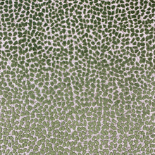 Load image into Gallery viewer, Lime Green Cheetah Animal Pattern Cut Velvet Upholstery Fabric