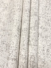 Load image into Gallery viewer, 1.5 Yard Designer Cream Grey Abstract MCM Mid Century Modern Upholstery Fabric WHS 4654