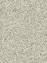 Load image into Gallery viewer, Light Grey Taupe Cream Small Scale Botanical Upholstery Fabric