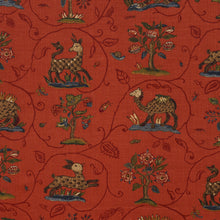 Load image into Gallery viewer, Set of Two Made to Order Schumacher La Menagerie Side Drapery Panels