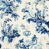Load image into Gallery viewer, Set of Two Made to Order Schumacher Plaisirs De La Chine Side Drapery Panels
