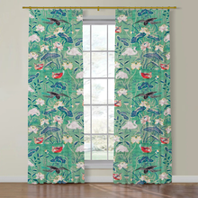 Load image into Gallery viewer,  Schumacher Lotus Garden Side Drapery Panels