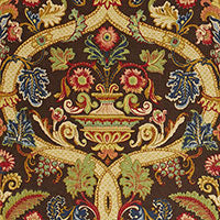 Load image into Gallery viewer, Set of Two Made to Order Schumacher Fontenay Vase Side Drapery Panels