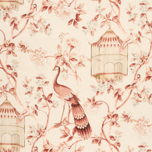 Load image into Gallery viewer, Set of Two Made to Order Schumacher Oiseaux Et Fleurs Side Drapery Panels