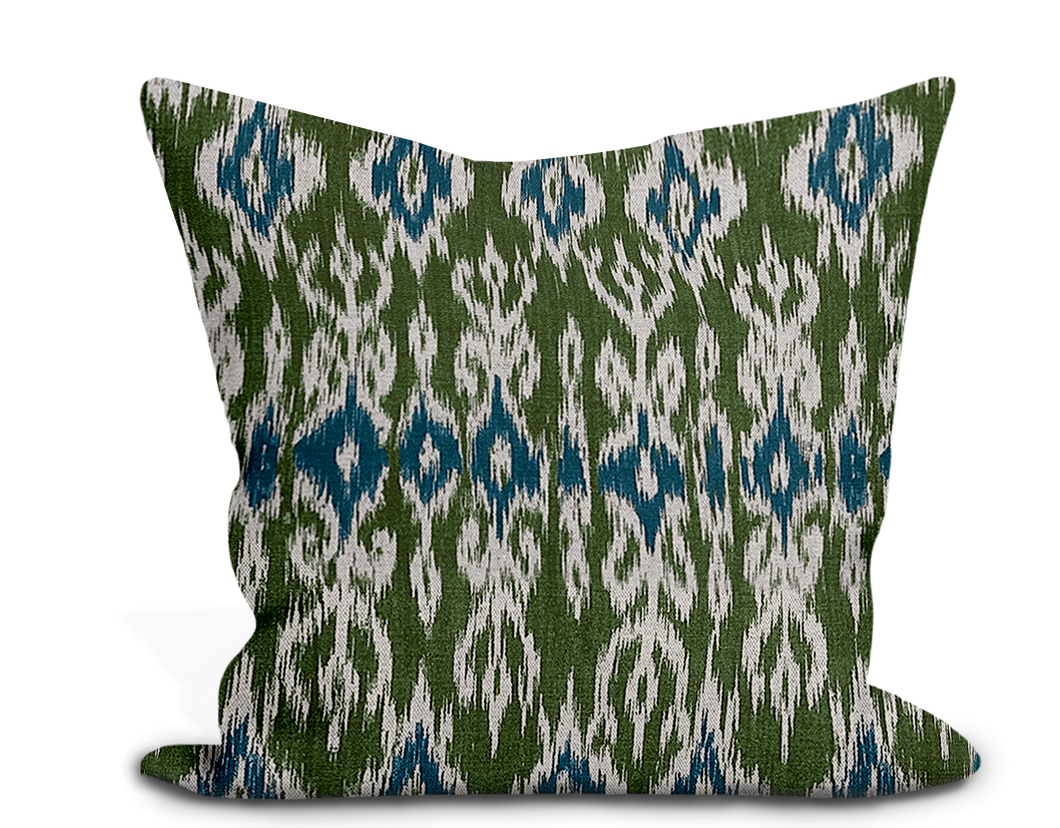 Thibaut Atlas Ikat Pillow