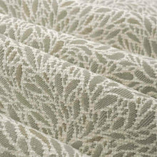 Load image into Gallery viewer, Light Grey Taupe Cream Small Scale Botanical Upholstery Fabric