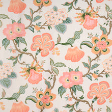 Load image into Gallery viewer, Set of Two Made to Order Schumacher Hothouse Flowers Side Drapery Panels