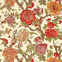 Load image into Gallery viewer, Set of Two Made to Order Schumacher Pondicherry Side Drapery Panels