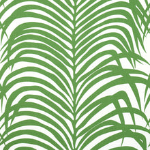 Load image into Gallery viewer, Set of Two Made to Order Schumacher Zebra Palm Side Drapery Panels