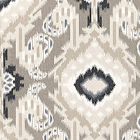 Load image into Gallery viewer, Set of Two Made to Order Schumacher Kiribati Ikat Print Side Drapery Panels