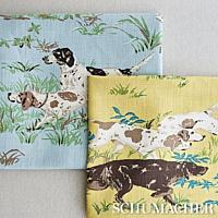 Schumacher Pointers Fabric 175161 / Sky