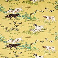 Load image into Gallery viewer, Set of Two Made to Order Schumacher Pointers Side Drapery Panels