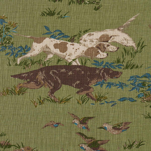 Schumacher Pointers Fabric 175164 / Meadow