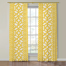 Load image into Gallery viewer, Set of Two Made to Order Schumacher Zanzibar Terillis Side Drapery Panels
