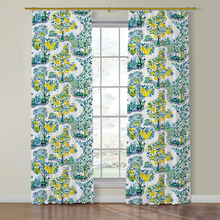 Load image into Gallery viewer, Set of Two Made to Order Schumacher Citrus Garden Side Drapery Panels