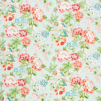 Load image into Gallery viewer, Set of Two Made to Order Schumacher Bermuda Blossoms Drapery Panels