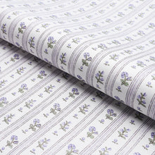 Load image into Gallery viewer, SCHUMACHER CABANON STRIPE FABRIC 175964 / VIOLET