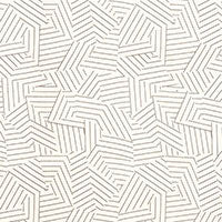 Load image into Gallery viewer, Set of Two Made to Order Schumacher Deconstructed Stripe Side Drapery Panels