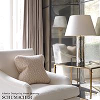 Load image into Gallery viewer, Schumacher Folly Fabric 176125 / Peacock Blue