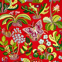 Load image into Gallery viewer, Set of Two Made to Order Schumacher Exotic Butterfly Side Drapery Panels