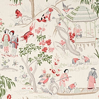 Load image into Gallery viewer, Set of Two Made to Order Schumacher Yangtze River Side Drapery Panels