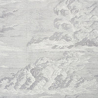 Load image into Gallery viewer, Set of Two Made to Order Schumacher Cloud Toile Side Drapery Panels