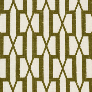 Schumacher Belvedere Fabric 177191 / Olive