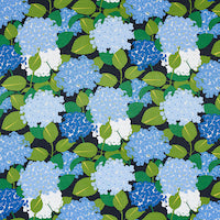 Load image into Gallery viewer, Set of Two Made to Order Schumacher Hydrangea Side Drapery Panels