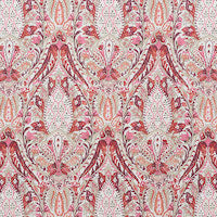 Load image into Gallery viewer, Set of Two Made to Order Schumacher Layla Paisley Toile Side Drapery Panels