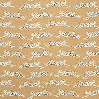 Load image into Gallery viewer, Set of Two Made to Order Schumacher Leaping Leopards Side Drapery Panels