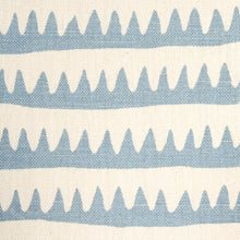 Load image into Gallery viewer, CORFU HAND PRINTED STRIPE_ SKY