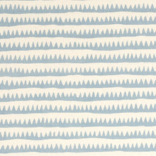Load image into Gallery viewer, CORFU HAND PRINTED STRIPE_ SKY