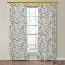 Load image into Gallery viewer, Set of Two Made to Order Schumacher Tropique Side Drapery Panels